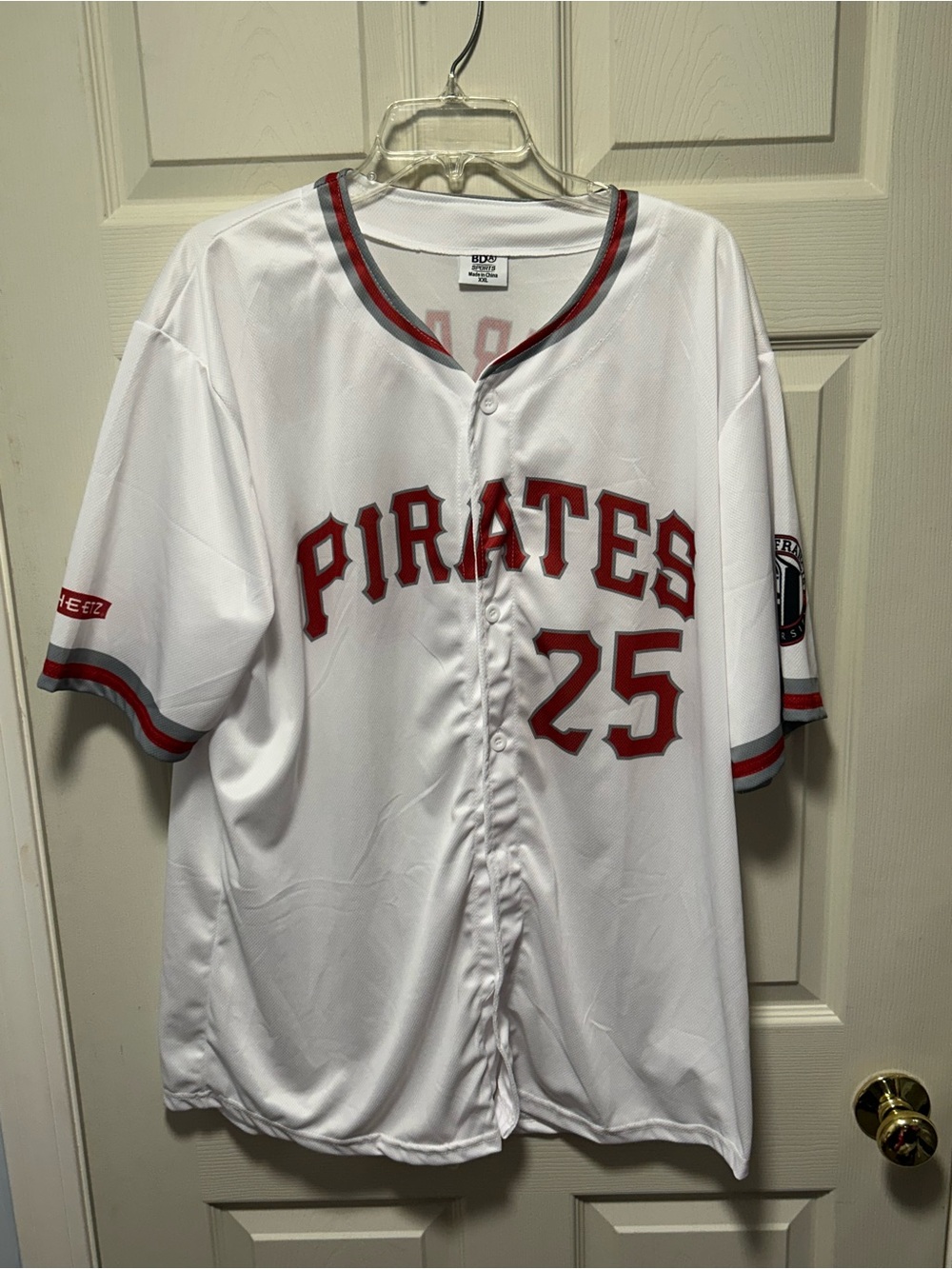 Pittsburgh Pirates St. Francis University Night 2025 SGA Baseball Jersey XXL
